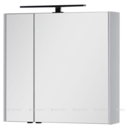 Зеркало-шкаф Aquanet Латина 80 белый 