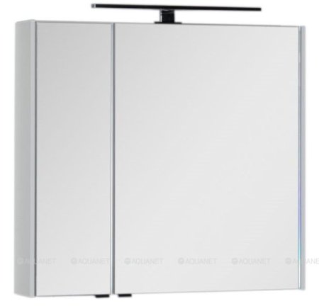 Зеркало-шкаф Aquanet Латина 80 белый 
