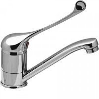 Cмеситель для раковины с локтевой (хирургической) ручкой HANSEN H45015 Хром