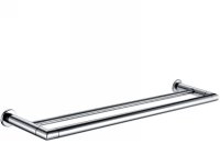 Полотенцедержатель Azario Forny AZ-88302 двойной Хром