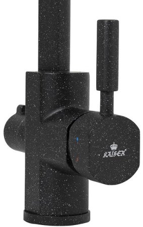 Смеситель для кухни Kaiser Decor 40144-12 Черный мрамор 