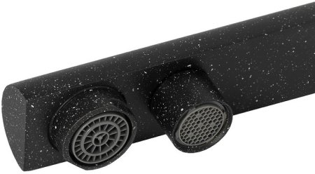 Смеситель для кухни Kaiser Decor 40144-12 Черный мрамор 