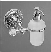 Дозатор для жидкого мыла Art&Max Barocco Crystal AM-1788-Cr-C хром 