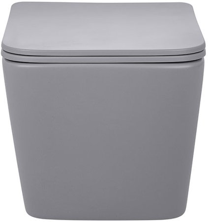 Унитаз Vincea Q-Line VT1-12MG подвесной Серый матовый с сиденьем Микролифт 