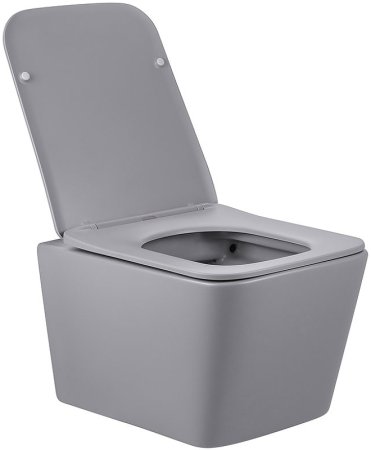Унитаз Vincea Q-Line VT1-12MG подвесной Серый матовый с сиденьем Микролифт 