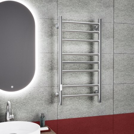 Полотенцесушитель электрический (лесенка) Маргроид В10 M0036, 40x80 см 