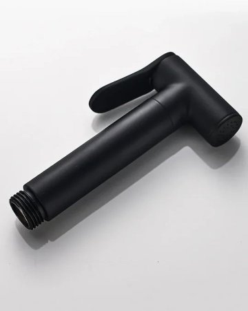 Гигиенический душ со смесителем ALMAes Agata AL-877-05 Черный матовый 