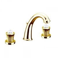 Смеситель для раковины Fiore VENERE SKY (SWAROVSKI®) 13OO0628, золото