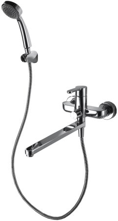 Смеситель для ванны Bravat Stream F63783C-LB, хром 