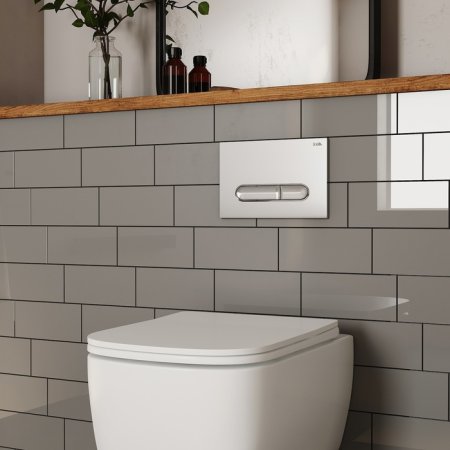 Кнопка смыва IDDIS Unifix UNI70M0i77 хром матовый 