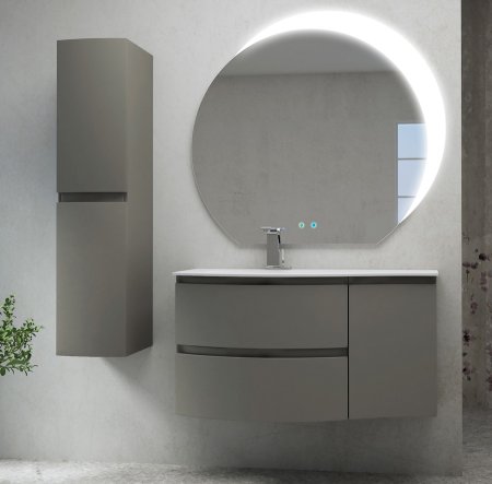 Зеркало Cezares 45010 c LED-подсветкой touch system bluetooth 108х100 