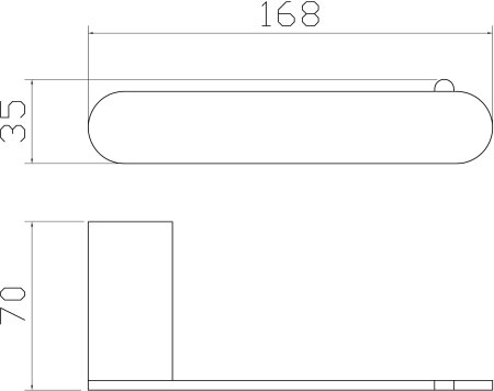 Держатель для туалетной бумаги без крышки WONZON & WOGHAND, Черный (WW-7716) 