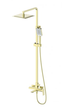 Душевая система WONZON & WOGHAND, Брашированное золото (WW-88739011-BG) 