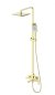 Душевая система WONZON & WOGHAND, Брашированное золото (WW-88739011-BG) 