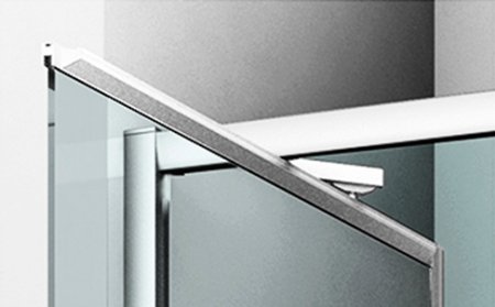 Душевая дверь в нишу WasserKRAFT Salm 27I04 90 см 