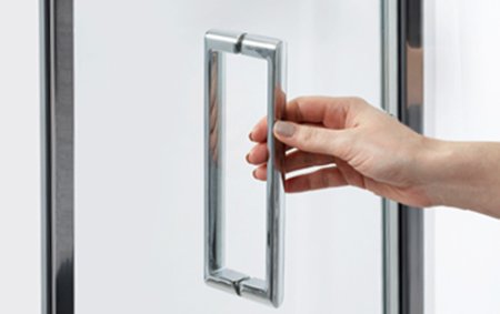 Душевая дверь в нишу WasserKRAFT Salm 27I04 90 см 