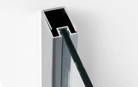 Душевая дверь в нишу WasserKRAFT Salm 27I04 90 см 