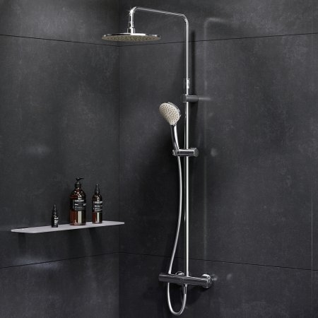 Душевая система AM.PM Gem F0790410 с термостатом Хром 
