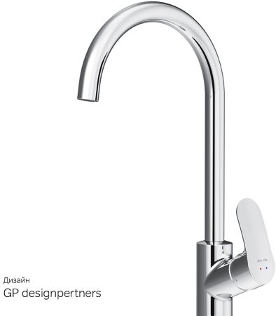 Смеситель для кухни AM.PM Like F8007100 Хром 