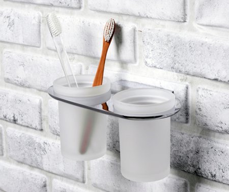 Стакан WasserKRAFT Kammel K-8328D двойной 