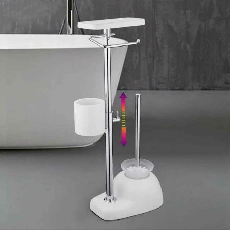 Напольная стойка Gappo G902 Хром Белый 