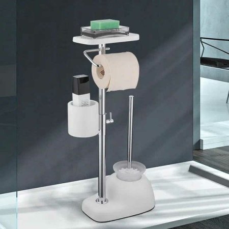 Напольная стойка Gappo G902 Хром Белый 