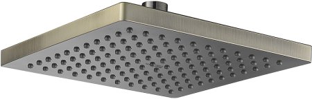 Верхний душ WasserKRAFT Exter A140 Светлая бронза 