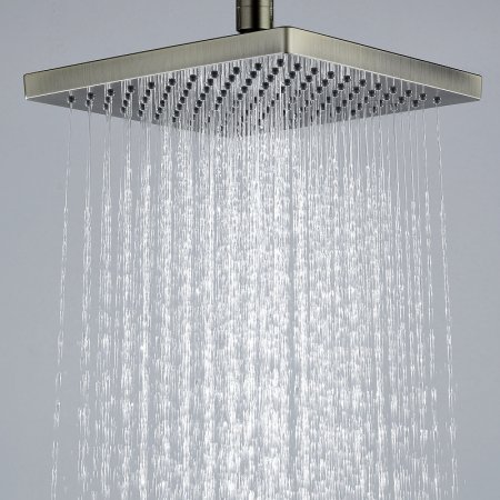 Верхний душ WasserKRAFT Exter A140 Светлая бронза 