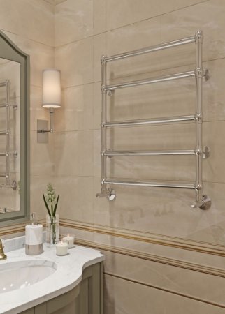 Водяной полотенцесушитель Terminus Прованс П5 500x650 4670030725059 Хром 