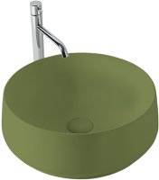 Раковина-чаша Kerasan F10 43 460411 Зеленая матовая