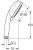 Ручной душ Grohe Tempesta Cosmopolitan 27571002 Хром 