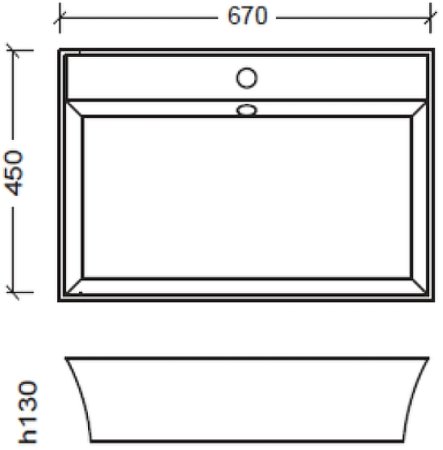 Раковина Boheme Armadi Art NeoArt 67 802 Черная 