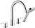 Смеситель на борт ванны Hansgrohe Vernis Shape 71459000 Хром 