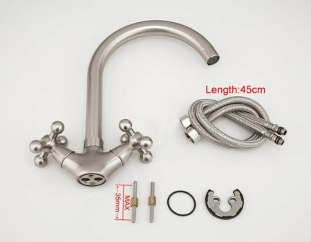 Смеситель для кухни Frap H19-5 F4019-5 Сатин 