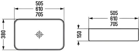 Раковина-чаша Comforty 61 78575MC-60 00-00012534 Капучино матовая 