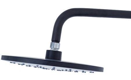 Душевая система WellWant by Agger Nero WWDS0W4428125B с термостатом Черная 