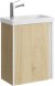 Тумба под раковину Aqwella Urban 45 URB0145DD подвесная Дуб Давос 