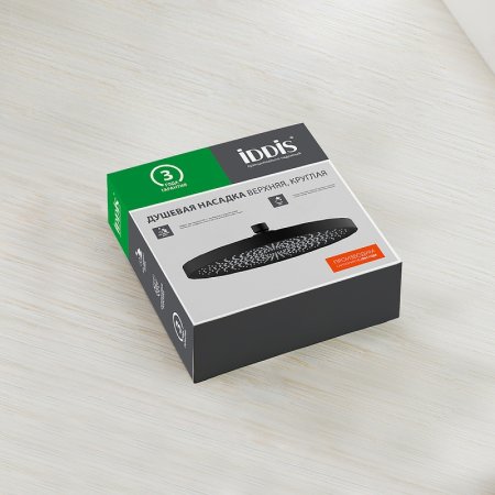 Верхний душ Iddis SpaHome SPA26BPi64 Черный 