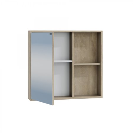 Зеркало-шкаф СаНта Прима 70 дуб светлый 