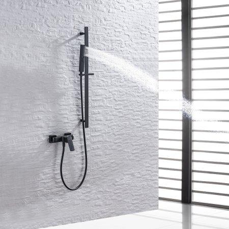 Смеситель для душа Allen Brau Infinity 5.21010-31 Черный матовый 