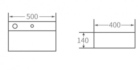 Раковина Ceramalux 6252L 