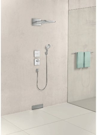 Верхний душ Hansgrohe Rainmarket Select 580 3jet 24001600 Черный хром 