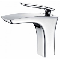 Смеситель для раковины Landberg LB-5401 Хром / Белый