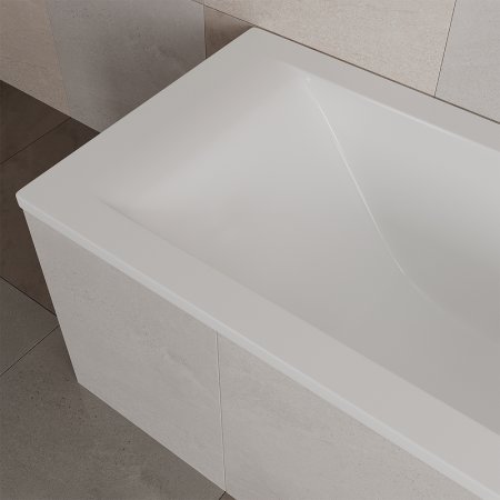 Ванна из искусственного камня Delice Diapason 150x70 DLR_330003 без антискользящего покрытия 