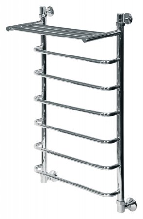 Полотенцесушитель водяной Ника Quadro Л90 ВП 100/50-7 с полкой 