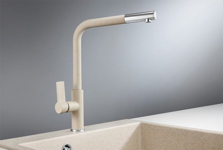 Смеситель Granula GR-2501 для кухонной мойки, пирит 