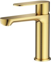 Смеситель для раковины Splenka S222.10.03, золотой сатин