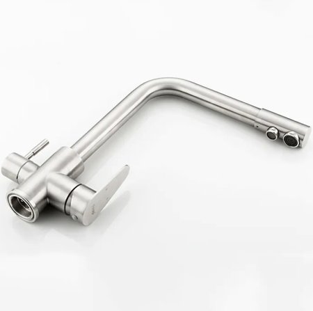 Смеситель для кухни Frap F4348 Сатин 