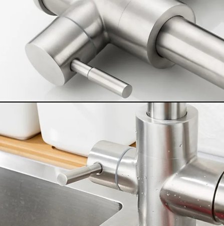 Смеситель для кухни Frap F4348 Сатин 