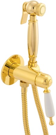 Гигиенический душ со смесителем Migliore Oxford 30531 Золото 